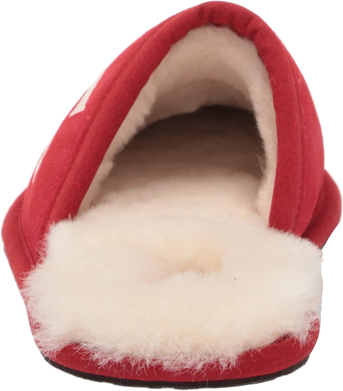 UGG Mens Scuff Logo Slipper Samba Red/Cream