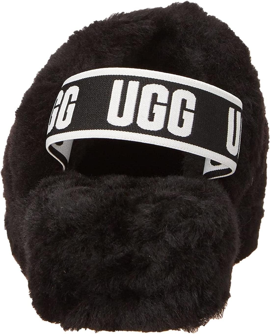 UGG Toddlers Fluff Yeah Slide Slipper Black