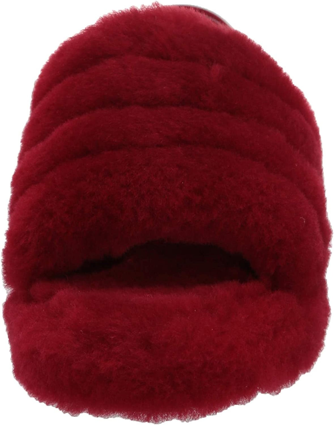 UGG Big Kids Fluff Yeah Slide Slipper Ribbon Red