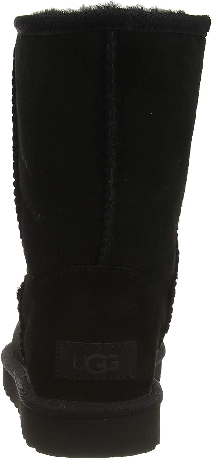 UGG Womens Classic Short II Boots Black