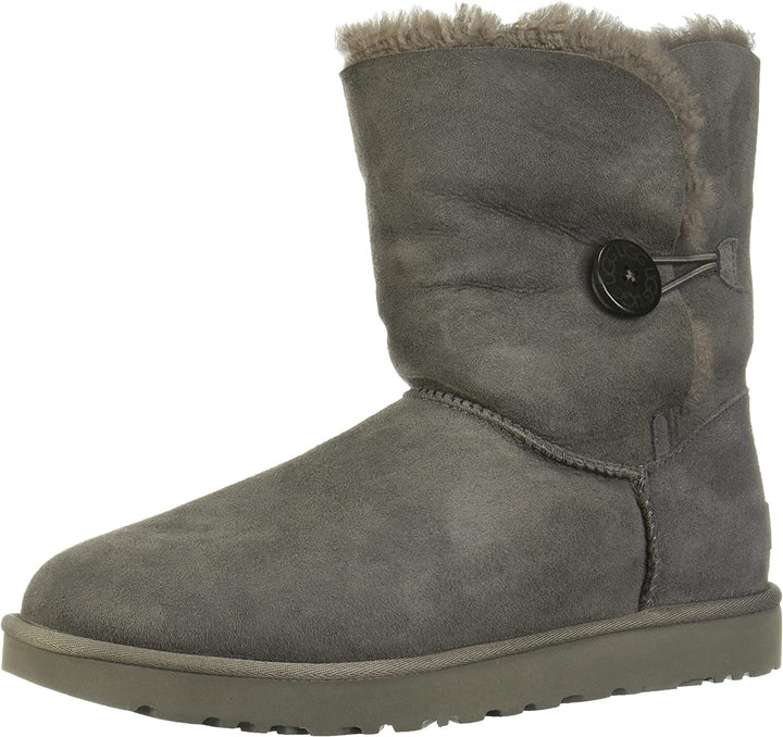 UGG Womens Bailey Button II Boots Grey