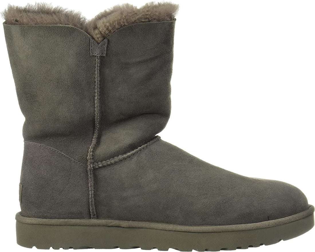 UGG Womens Bailey Button II Boots Grey