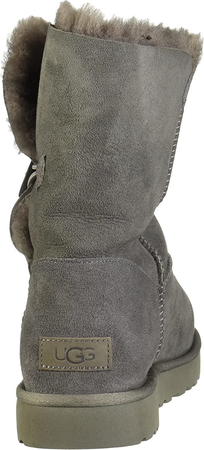 UGG Womens Bailey Button II Boots Grey