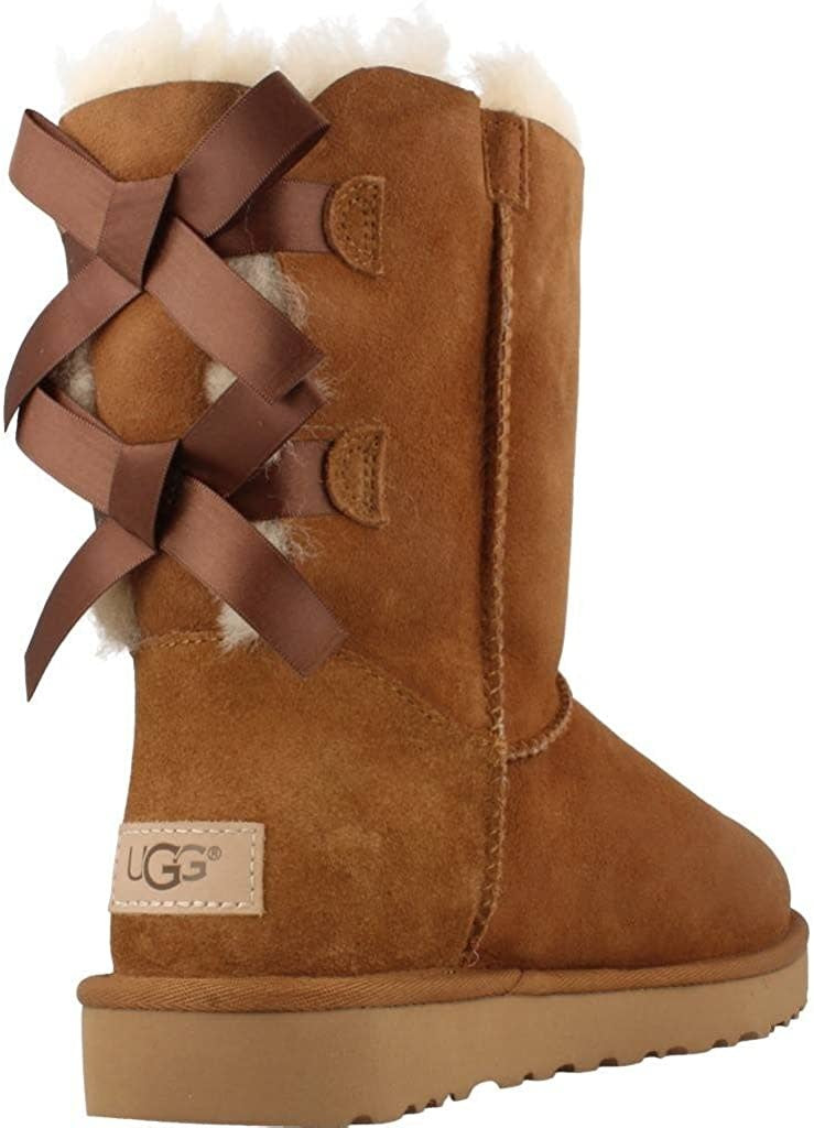 UGG Womens Bailey Bow II Boots Chestnut