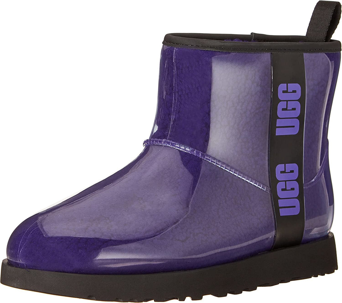 UGG Womens Classic Clear Mini Violet Night/Black