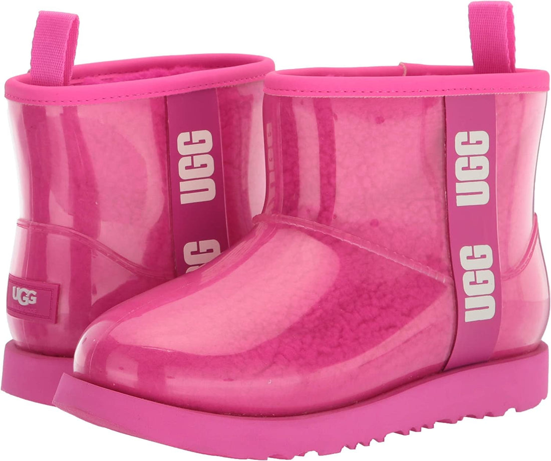 UGG Big Kids Classic Clear Mini Rock Rose