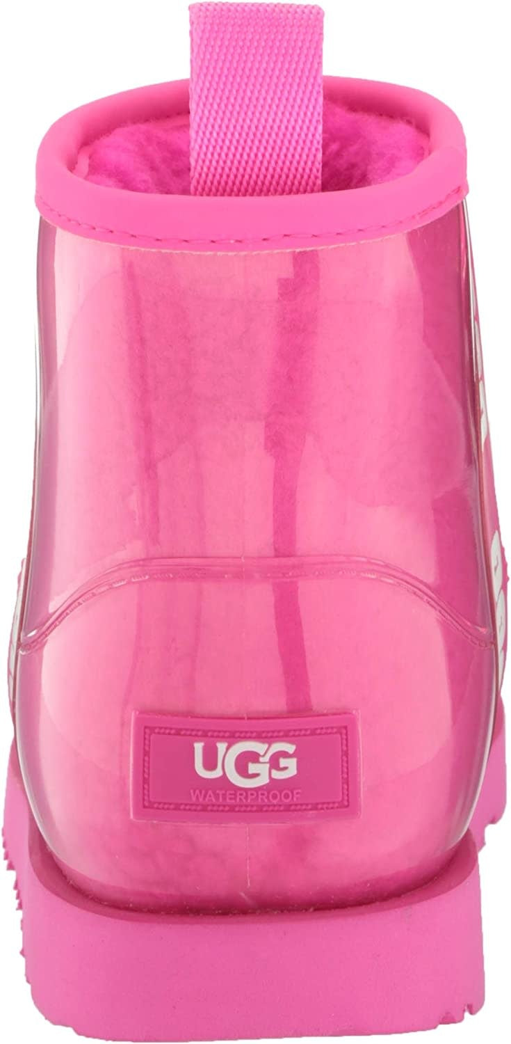 UGG Big Kids Classic Clear Mini Rock Rose