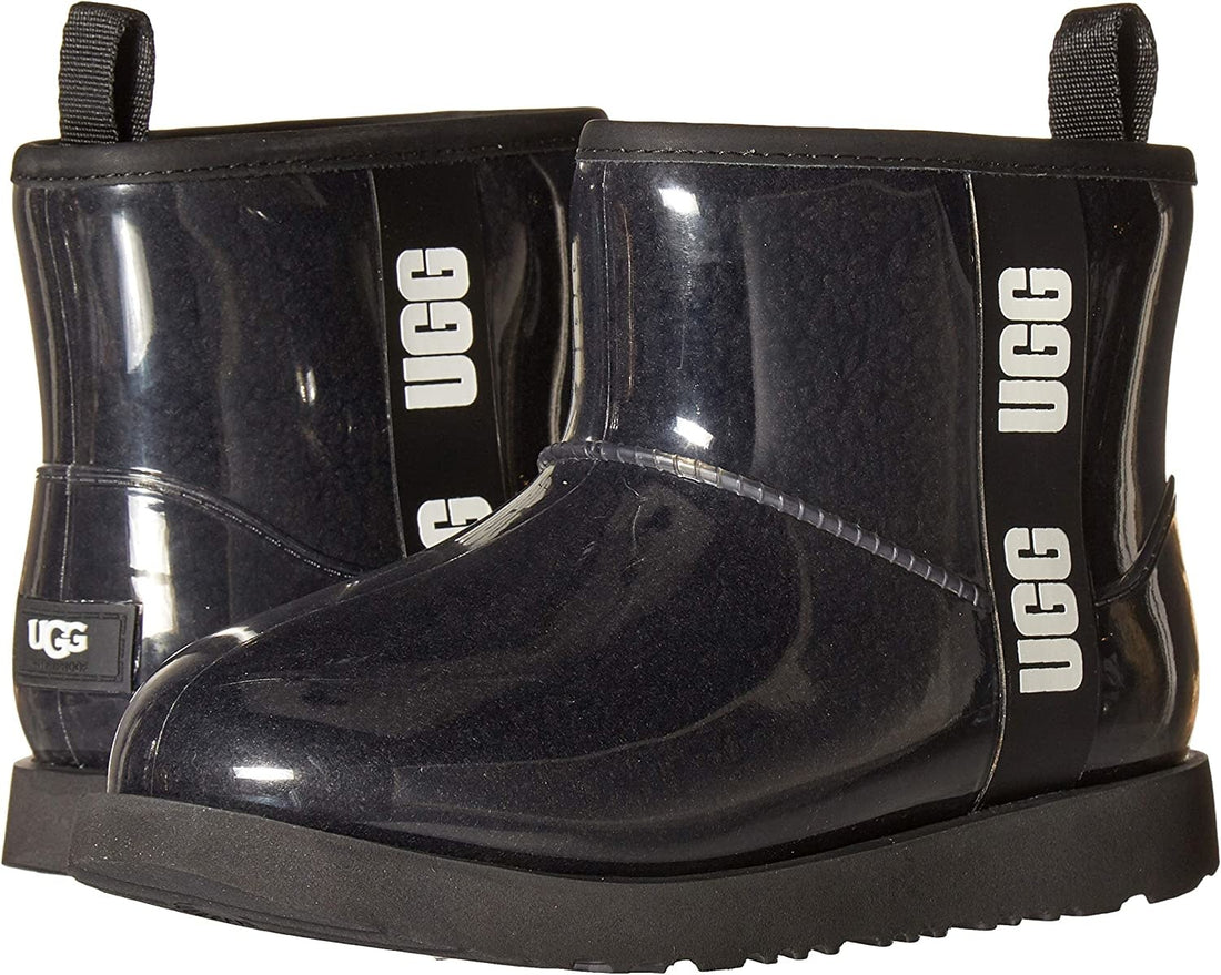 UGG Big Kids Classic Clear Mini Black