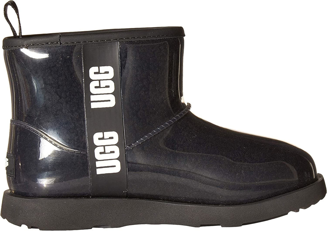 UGG Big Kids Classic Clear Mini Black