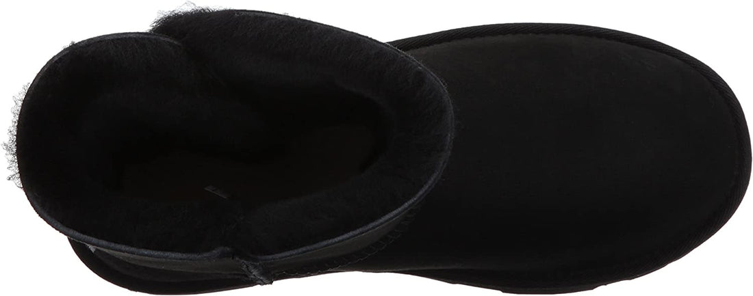 UGG Big Kids Bailey Button II Boots Black