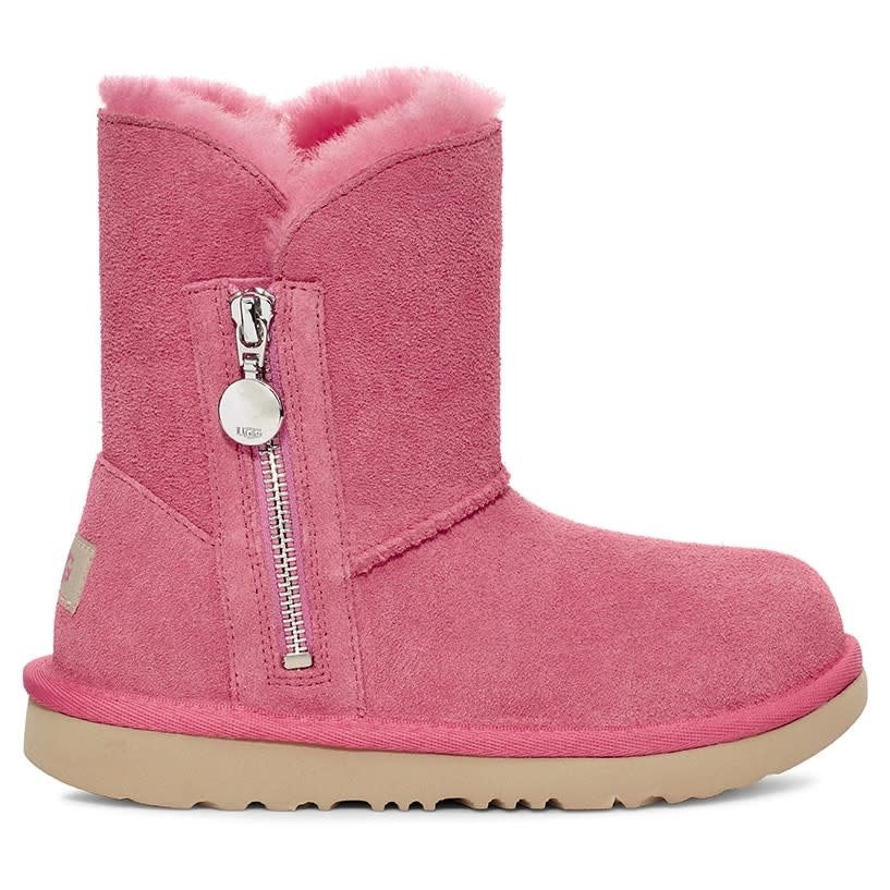 UGG Toddlers Bailey Zip Short Boots Pink Rose