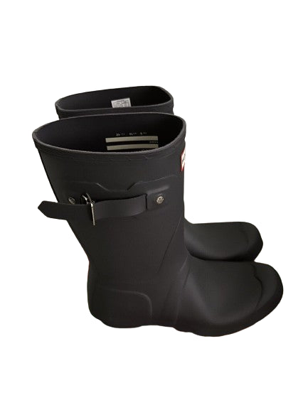 HUNTER Womens Original Short Back Adjustable Rain Boots