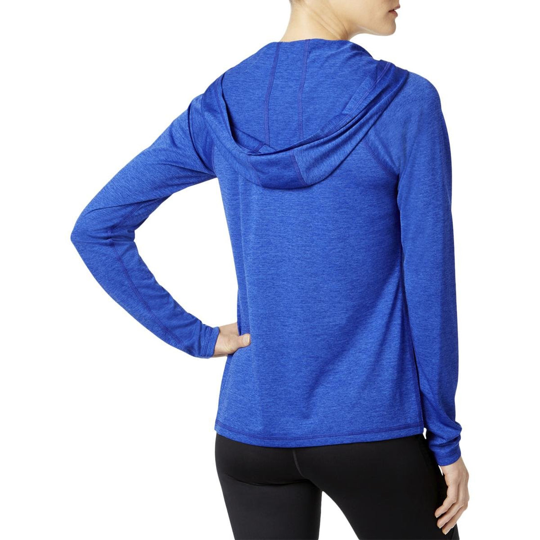 Ideology Womens Rapidry Heathered Performance Hooded Top