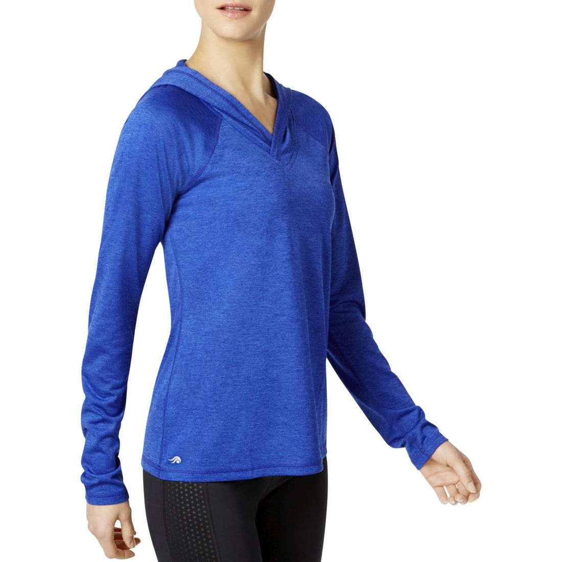 Ideology Womens Rapidry Heathered Performance Hooded Top