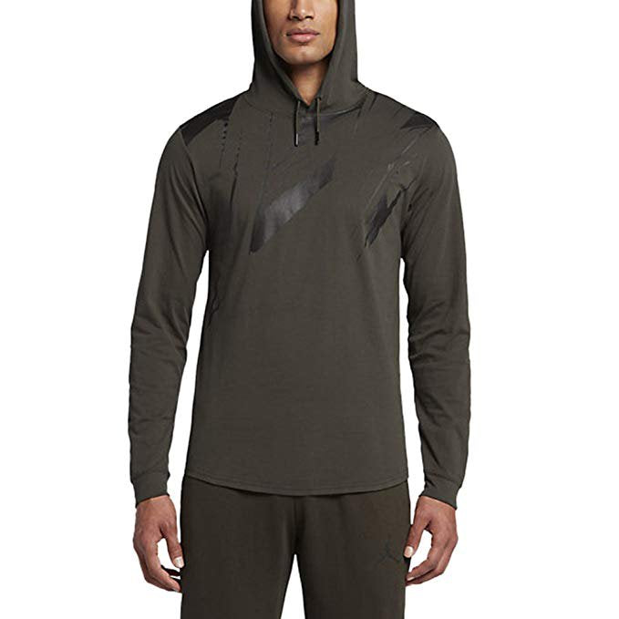 Jorden Mens Aj 8 Hooded Long Sleeve Hoodie