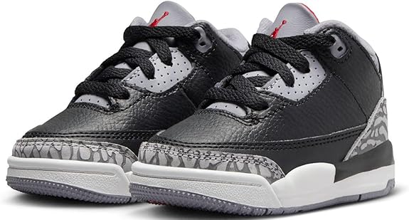 Jordan Toddlers 3 Retro Black Cement Sneakers