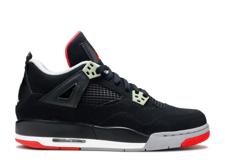 Jordan Grade School Air Jordan 4 Retro Bred Reimagined Shoes Black Size 4.5Y