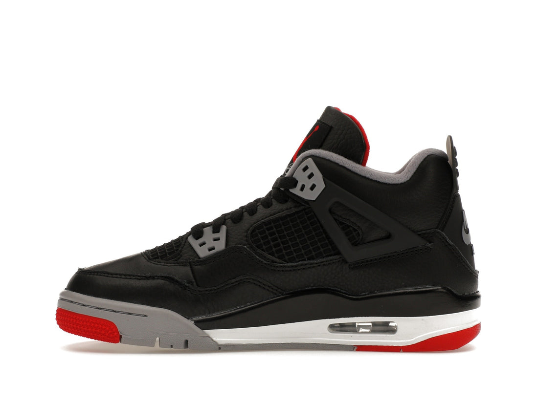 Jordan Grade School Air Jordan 4 Retro Bred Reimagined Shoes Black Size 4.5Y