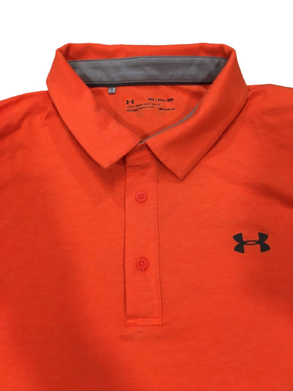 Under Armour Mens HeatGear Cotton Scramble Polo Shirt