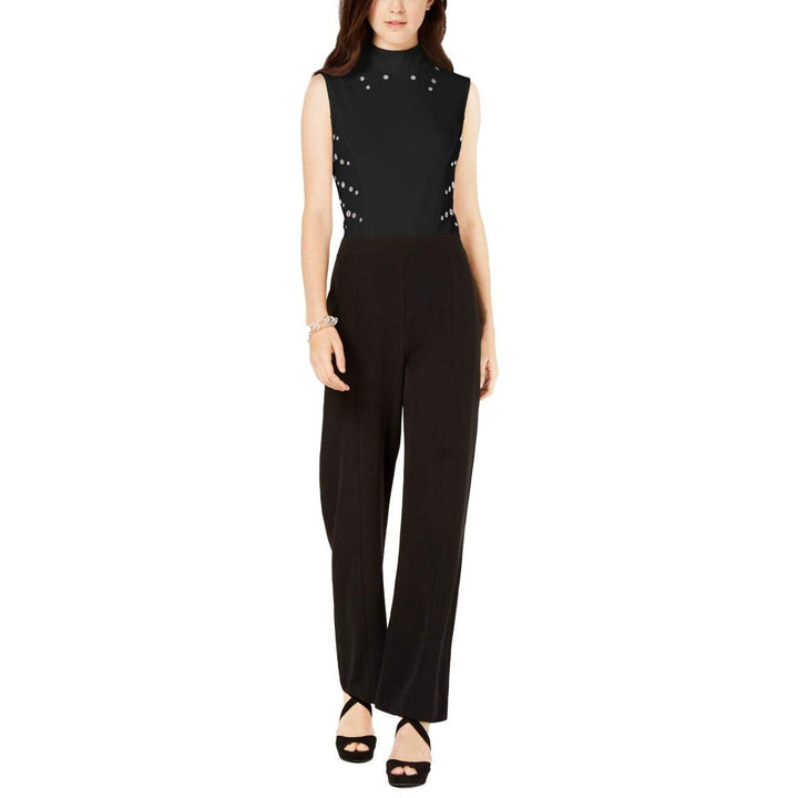 XOXO Juniors Grommet Mock Neck Jumpsuit