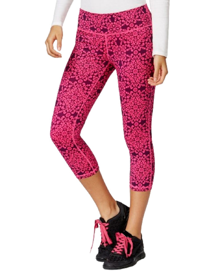 Ideology Womens Printed Cropped Leggings