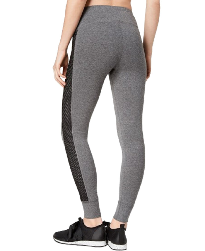 Ideology Womens Mesh Trimmed Yoga Leggings