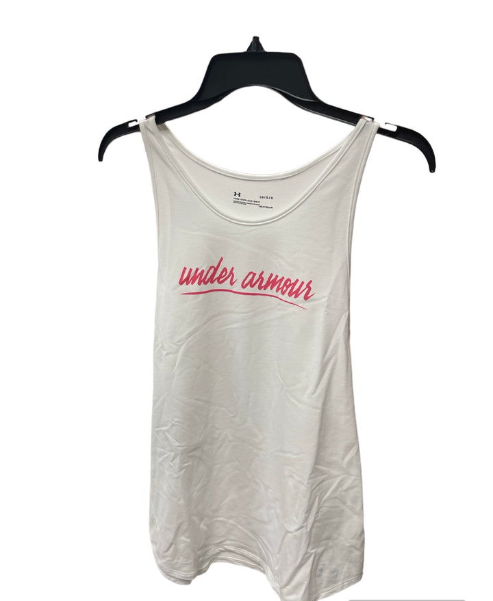 Under Armour Womens Script Logo Strappy Sides Tank Top