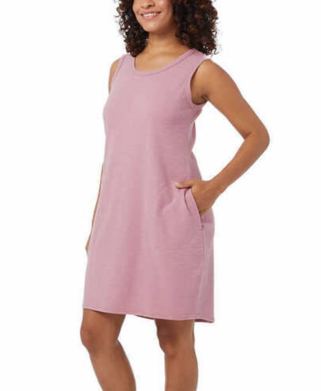 32 DEGREES Women's Sleeveless Relaxed Fit Pullover Dress