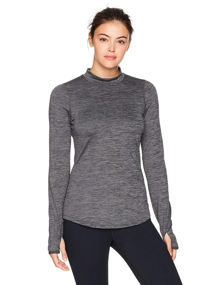 Under Armour Womens Gold Gear Fitted Mock Neck Top