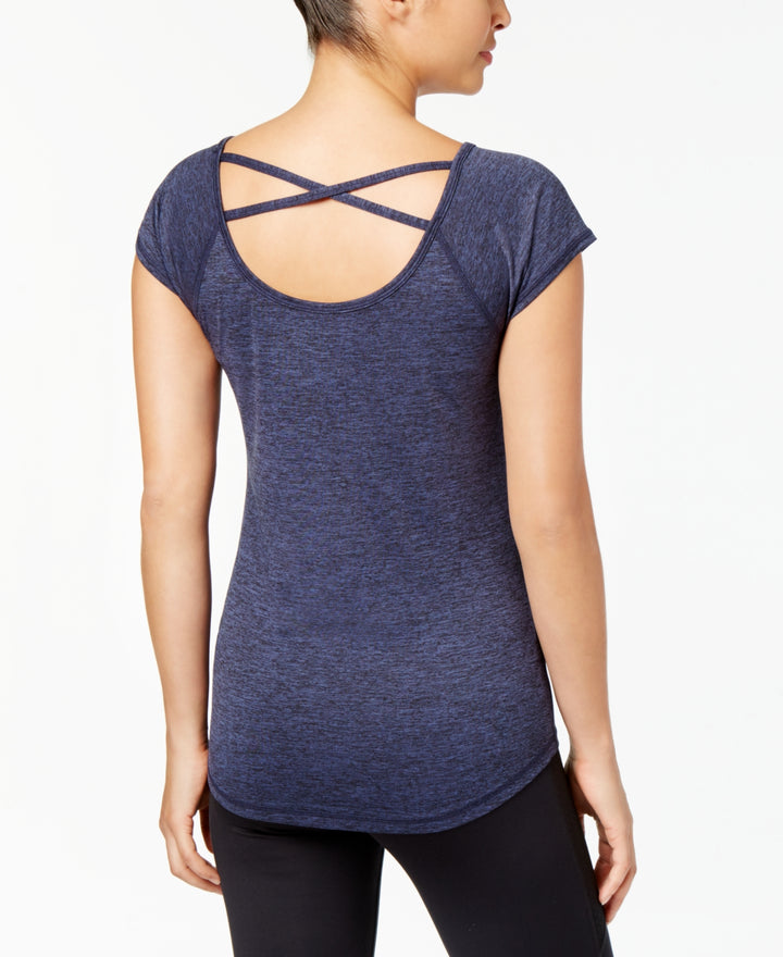 Ideology Womens Strappy Back T-Shirt