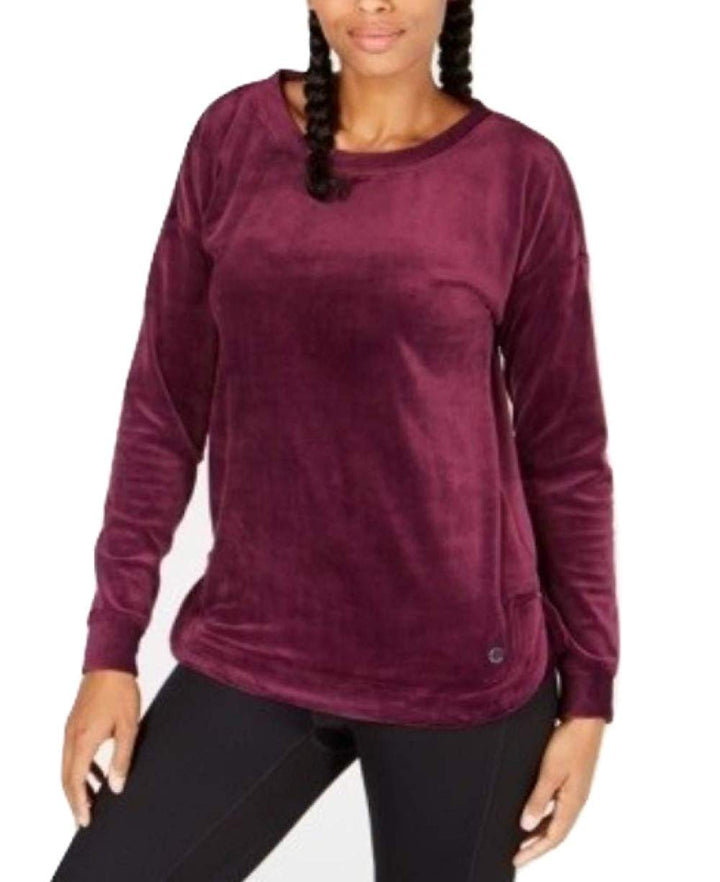 Ideology Womens Velour Top