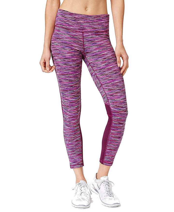 Ideology Womens Space Dyed Cropped Leggings