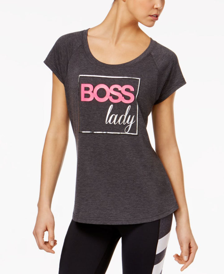 Ideology Womens Boss Lady Performance T-Shirt