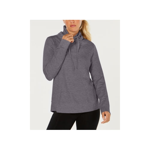 32 Degrees Womens Fleece Quilted Funnel Neck Top