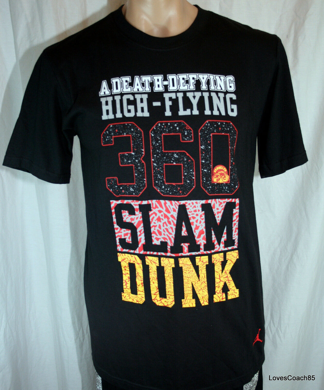 Jordan Mens Death Defying Dunk T-Shirt