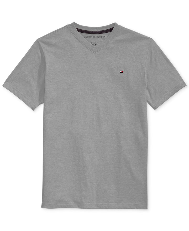 Tommy Hilfiger Big Kid Boys Solid V-Neck Tee