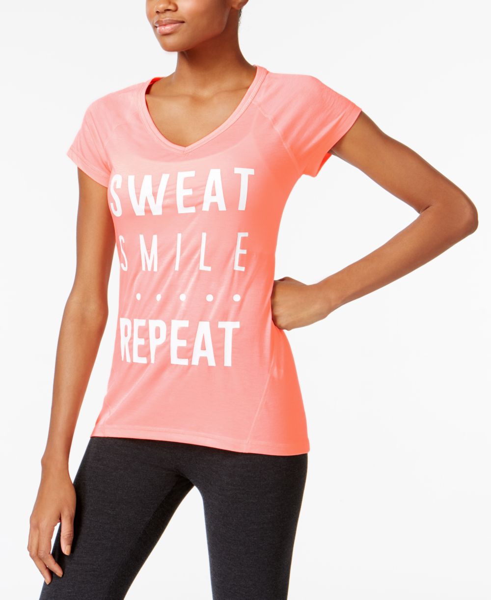 Ideology Womens Empowerment Graphic Yoga Top