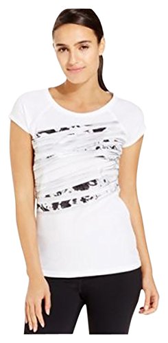 Ideology Womens Graphic Short Sleeve T-Shirt