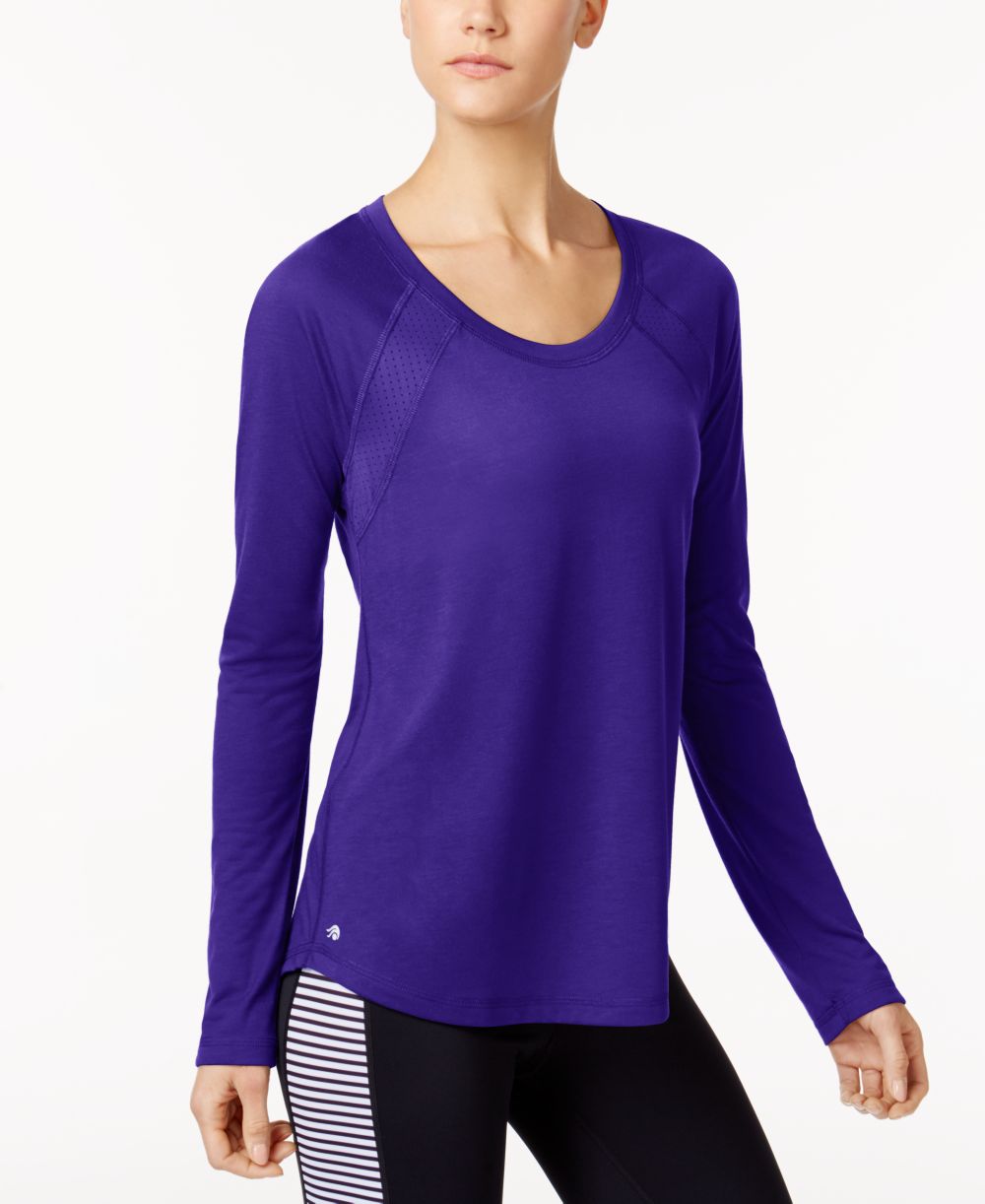 Ideology Womens Lightweight Long Sleeve Top