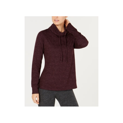 32 Degrees Womens Fleece Quilted Funnel Neck Top