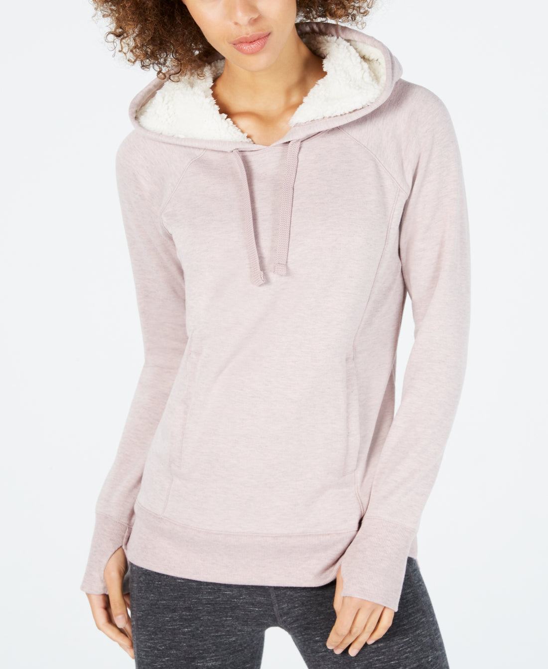 Ideology Womens Fleece Lined Hoodie