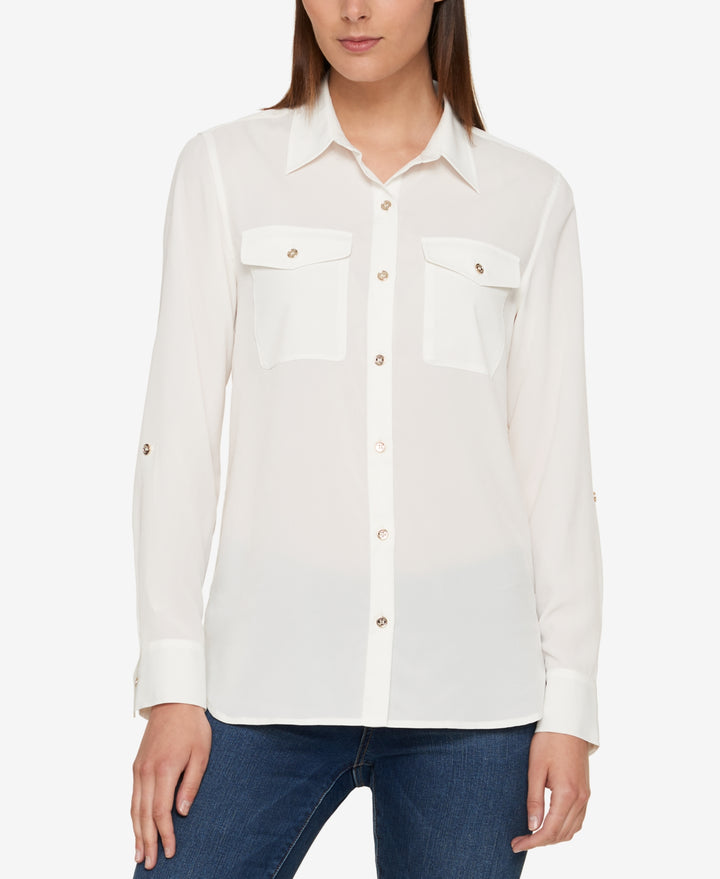 Tommy Hilfiger Womens Utility Shirt