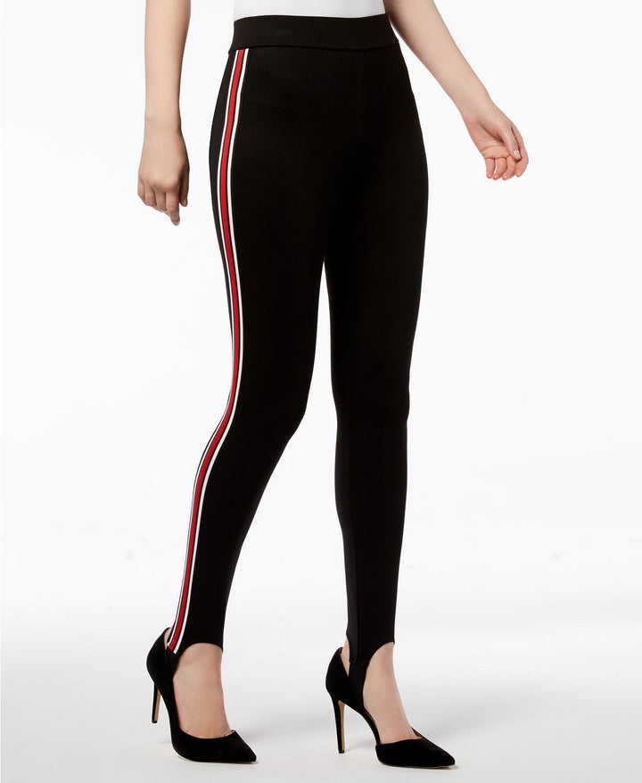 Inc International Concept Womens Varsity Stripe Stirrup Leggings