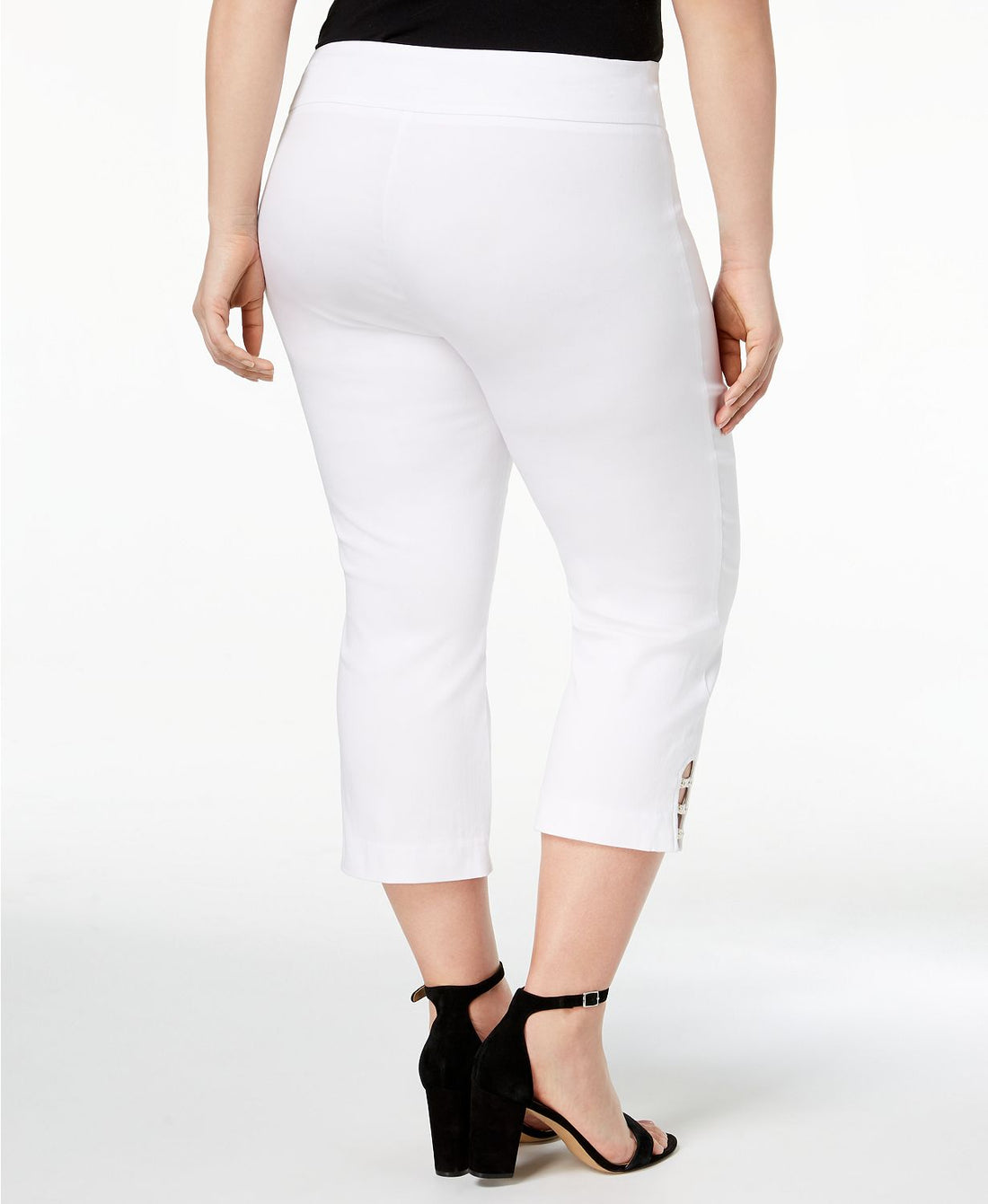 Jm Collection Womens Plus Size Capri Pants