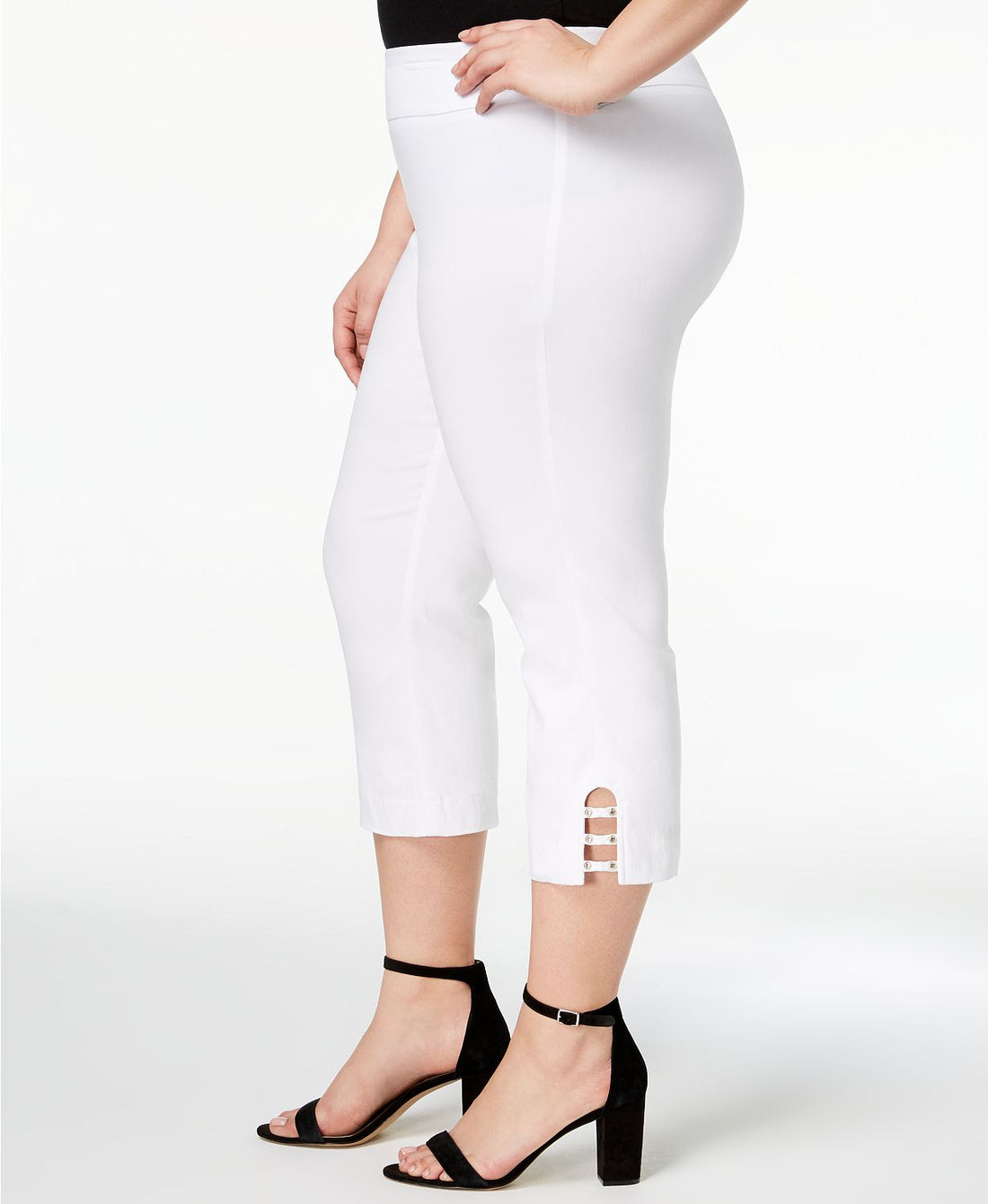 Jm Collection Womens Plus Size Capri Pants