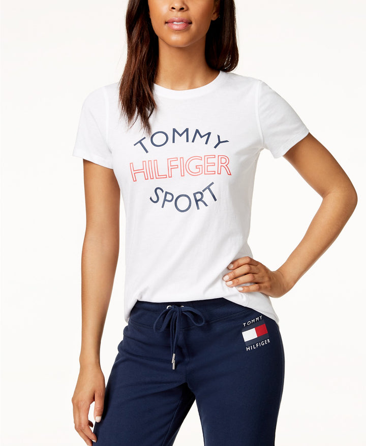 Tommy Hilfiger Womens Logo T-Shirt