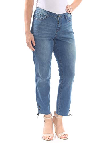 William Rast Womens Skinny Ankle Tie Jeans