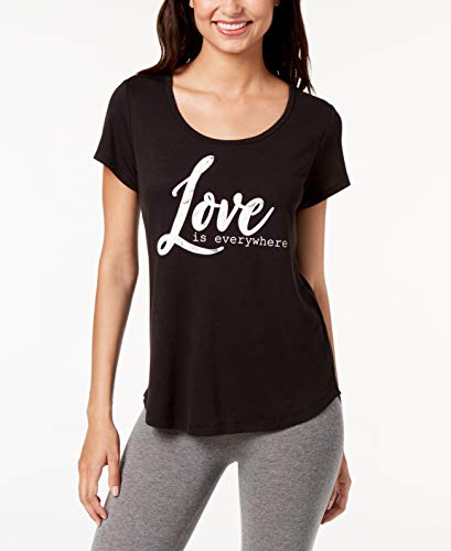 Ideology Womens Love Graphic T-Shirt