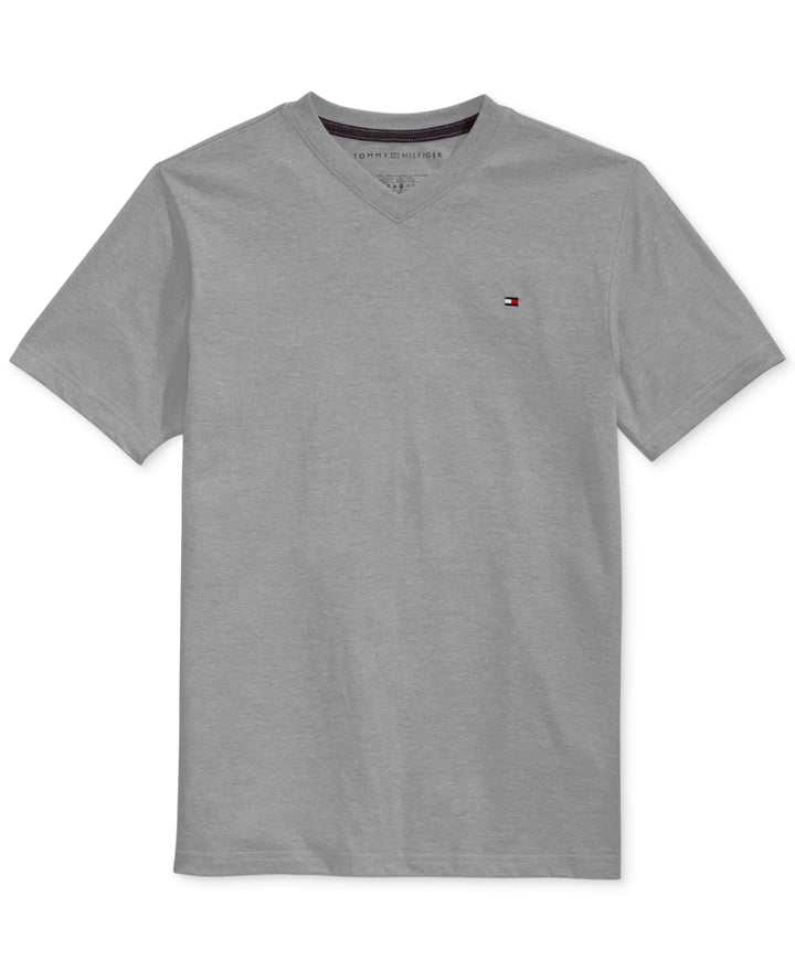 Tommy Hilfiger Big Kid Boys Solid V-Neck Tee