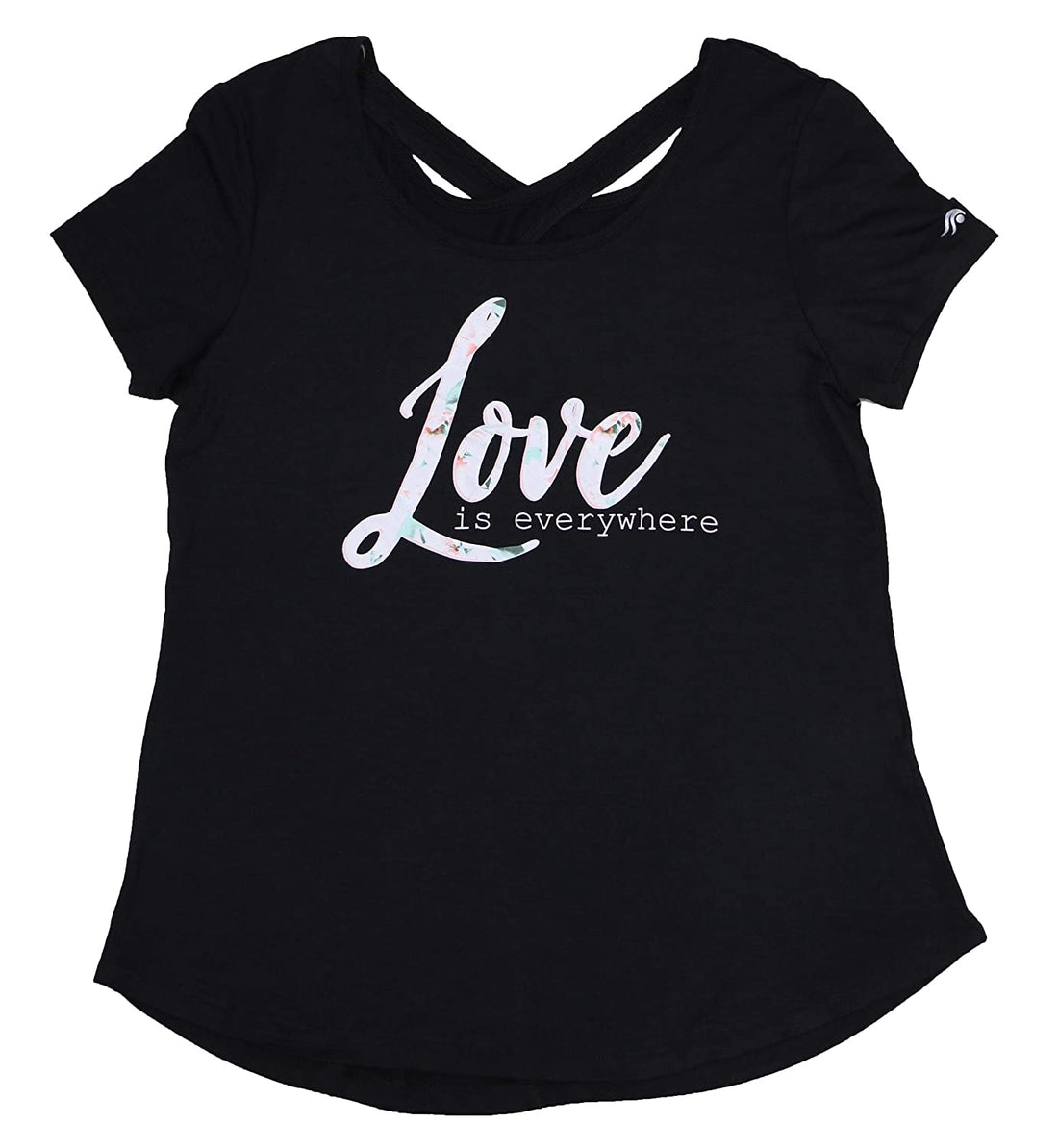 Ideology Womens Love Graphic T-Shirt